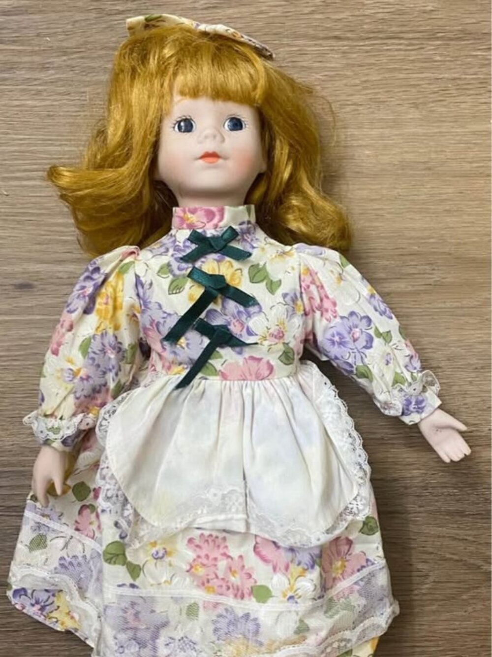 Vintage Ashley Belle Collection (Melanie) 15” Porcelain Doll Strawberry Blonde